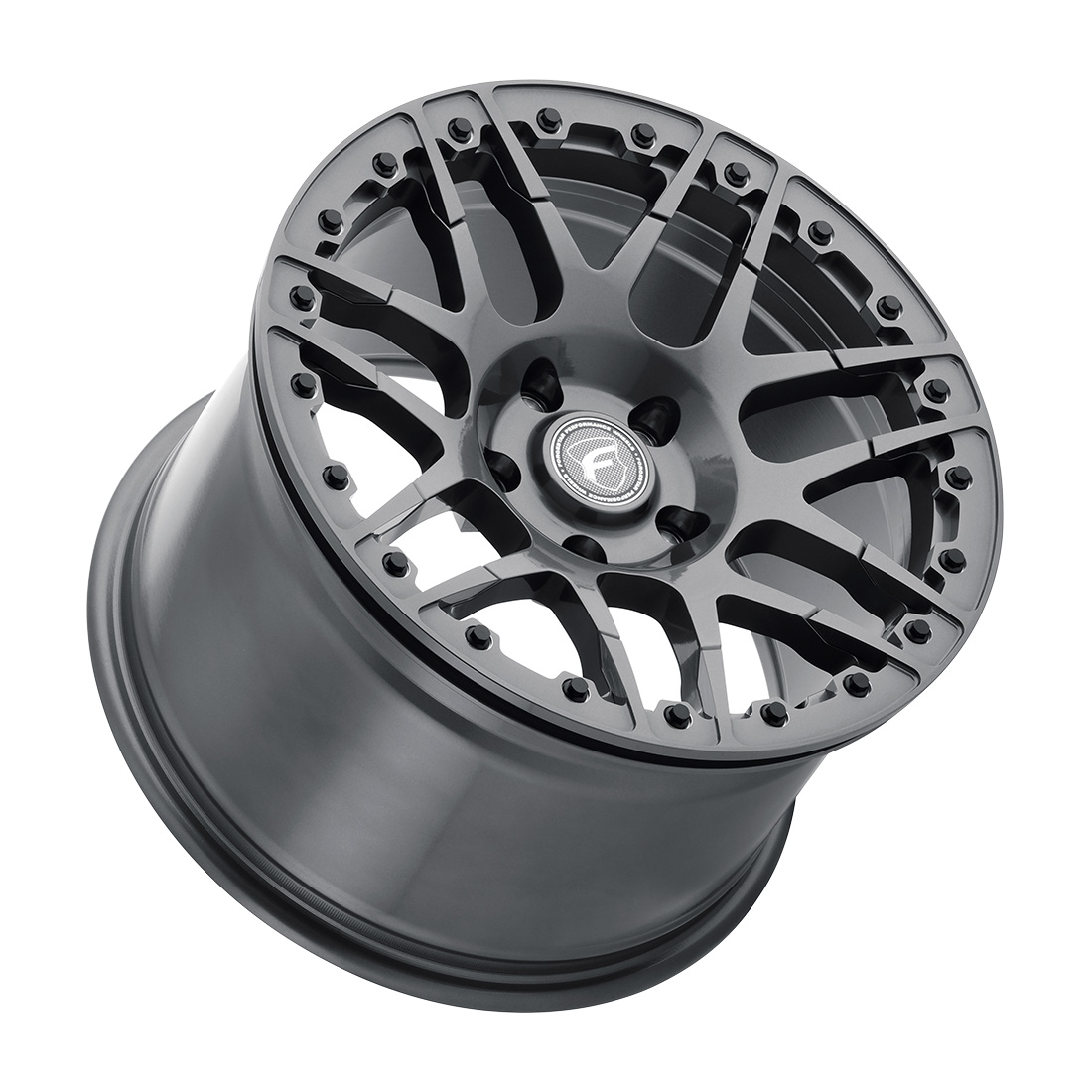Forgestar F14 Beadlock 17X10 +45 Gloss Anthracite