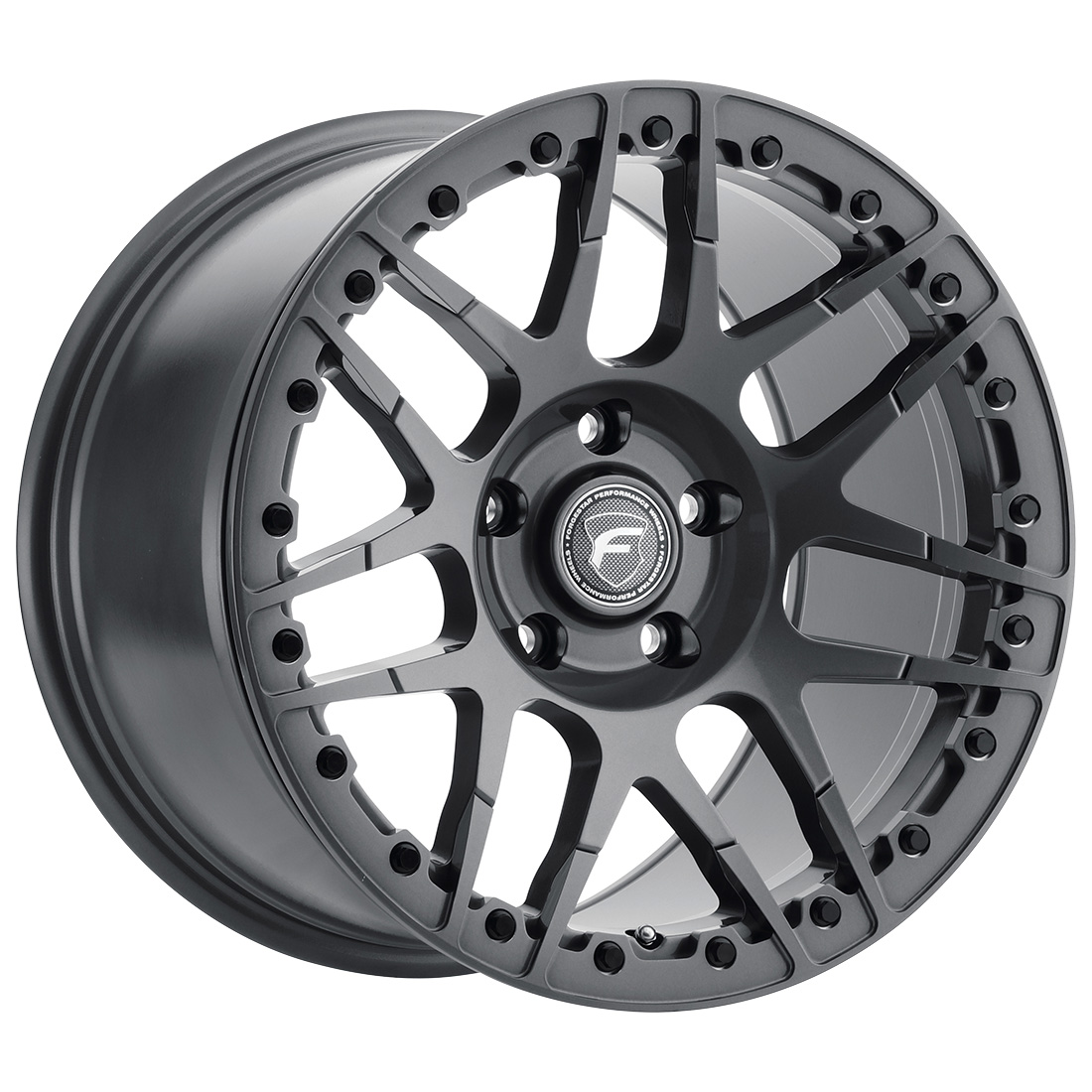 Forgestar F14 Beadlock 17X10 +50 Gloss Anthracite