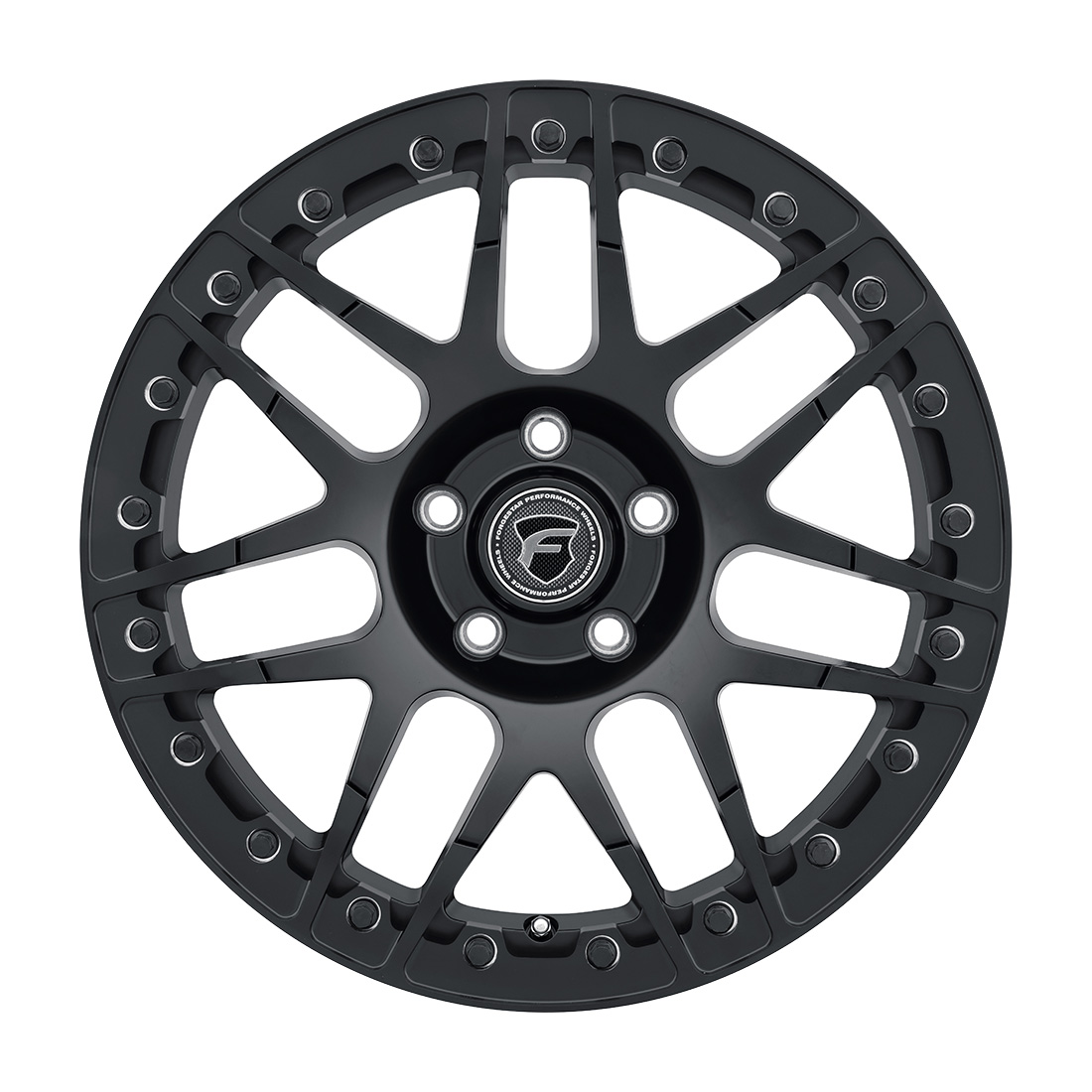 Forgestar F14 Beadlock 17X10 +50 Satin Black