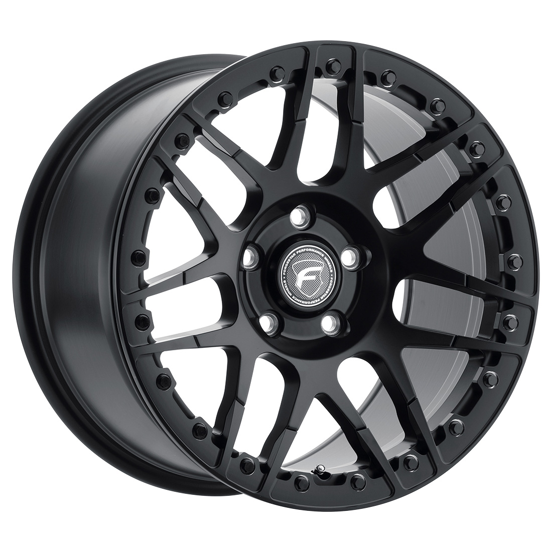 Forgestar F14 Beadlock 15X10 +25 Satin Black
