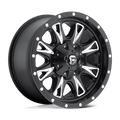 Fuel 1Pc D513 Throttle 20X9 +20 Matte Black Milled