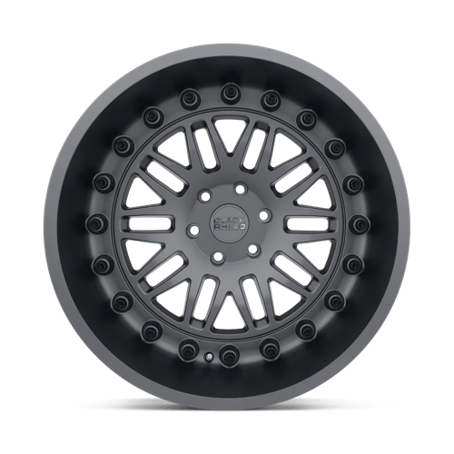 Black Rhino Hard Alloys Fury 20X9.5 -18 Matte Gunmetal