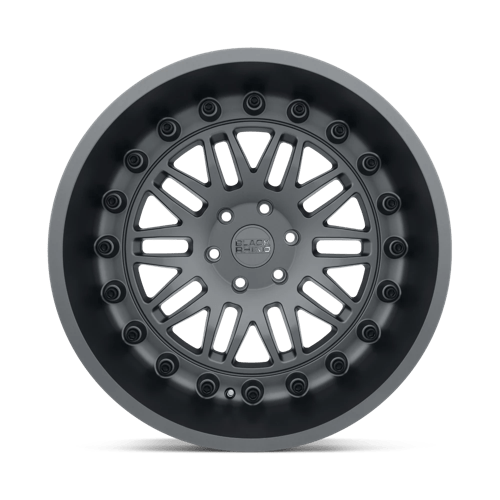 Black Rhino Hard Alloys Fury 20X9.5 -18 Matte Gunmetal
