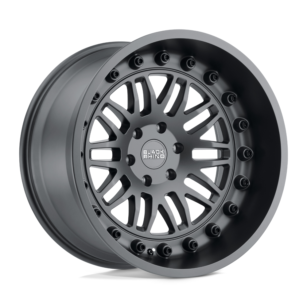 Black Rhino Hard Alloys Fury 20X9.5 +0 Matte Gunmetal