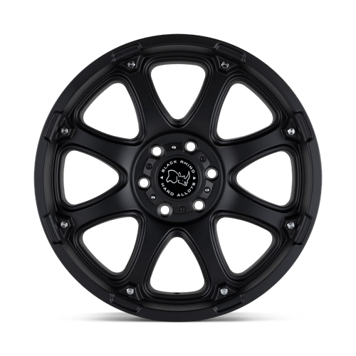 Black Rhino Hard Alloys Glamis 18X9 +12 Matte Black