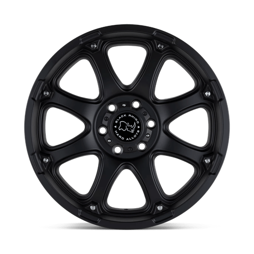 Black Rhino Hard Alloys Glamis 17X9 -12 Matte Black