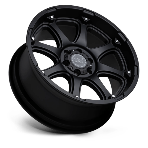 Black Rhino Hard Alloys Glamis 18X9 -12 Matte Black