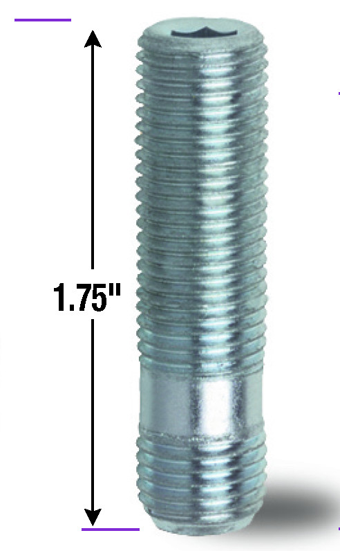 Wheel Stud 12-1.25 1.75" Len Bulk