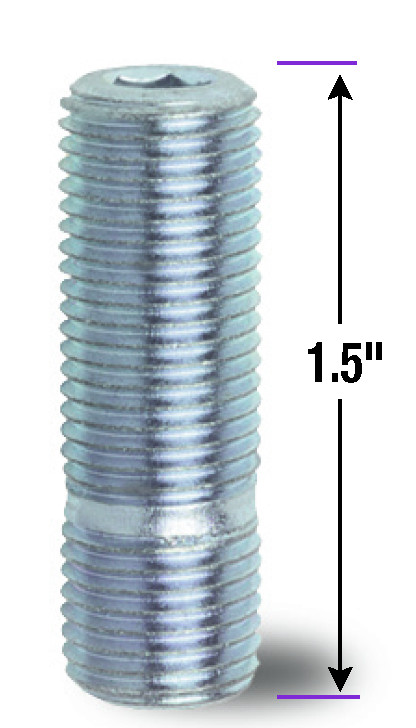 Wheel Stud 1/2 1.50" Len Bulk