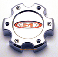 Mo955/956 Cap Chr 5X135 - Red Oval Logo