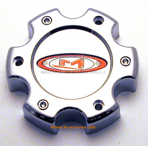 Mo955/956 Cap Chr 5X135 - Red Oval Logo