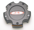 Mo955/956 Cap Blk 5X5.5 - Red Oval Logo