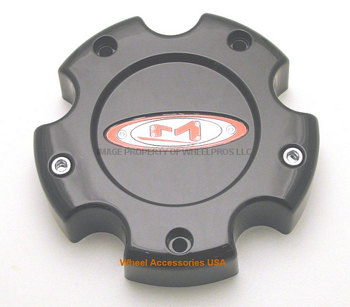 Mo955/956 Cap Blk 5X5.5 - Red Oval Logo