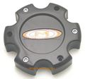 Mo955/956 Cap Blk 6X5.5 - Red Oval Logo