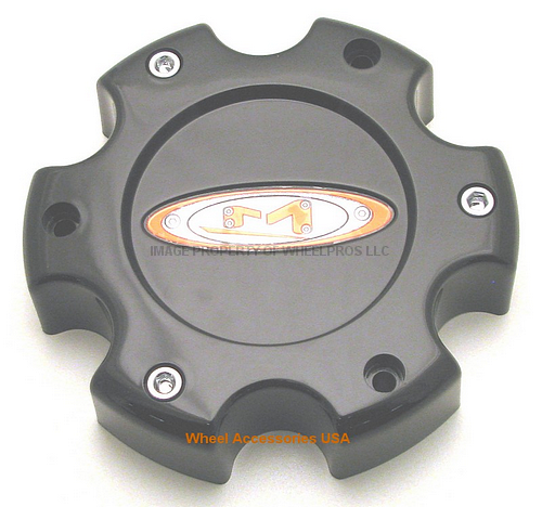 Mo955/956 Cap Blk 6X5.5 - Red Oval Logo