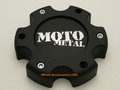 Moto Cap Matte Black 6X5.5 - New Logo