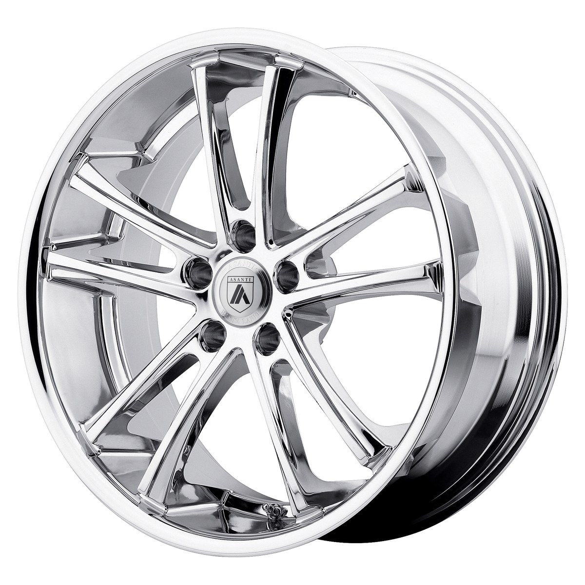 Asanti Black Abl-1 Pegasi 20X10 +35 Chrome