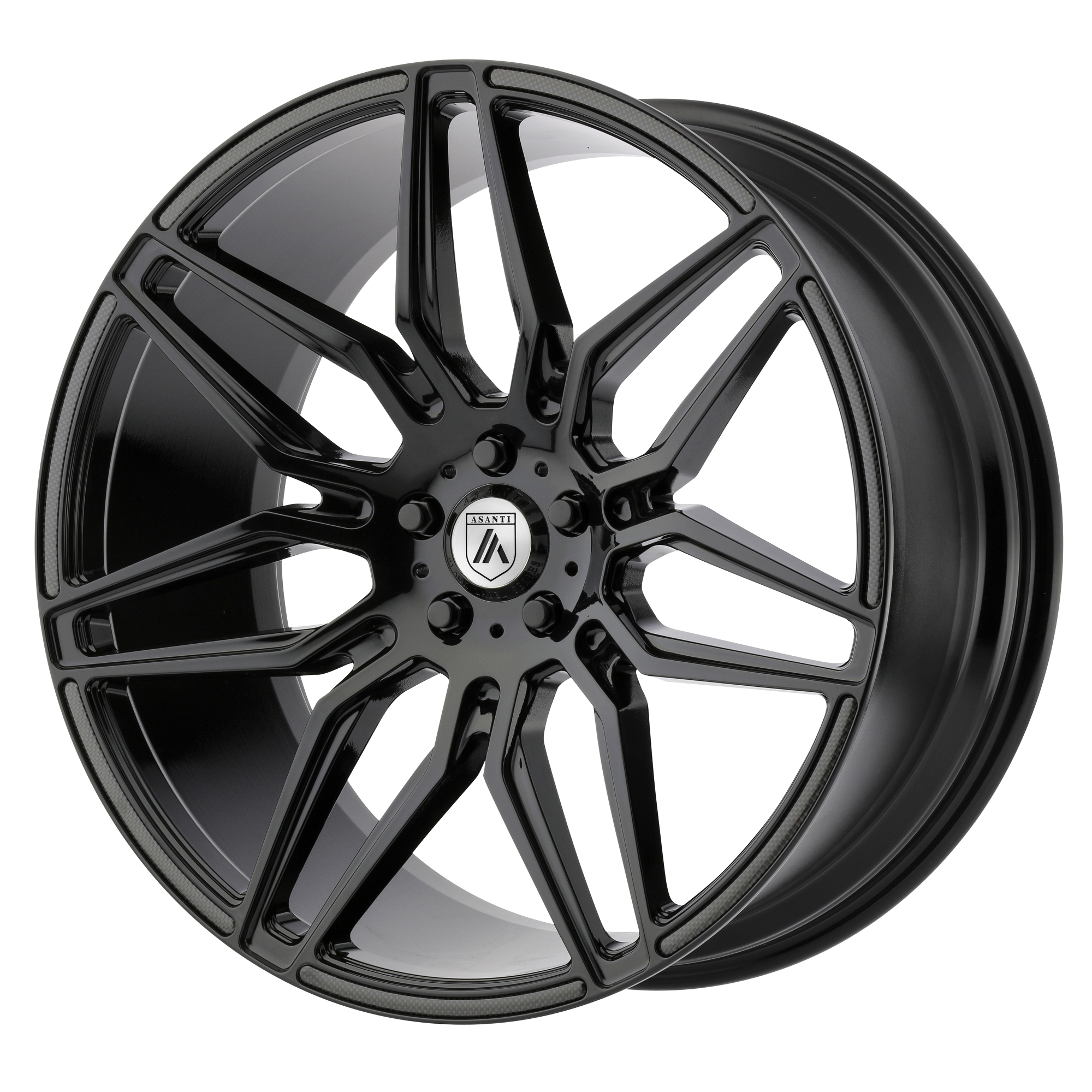 Asanti Black Abl-11 Sirius 22X9 +15 Gloss Black