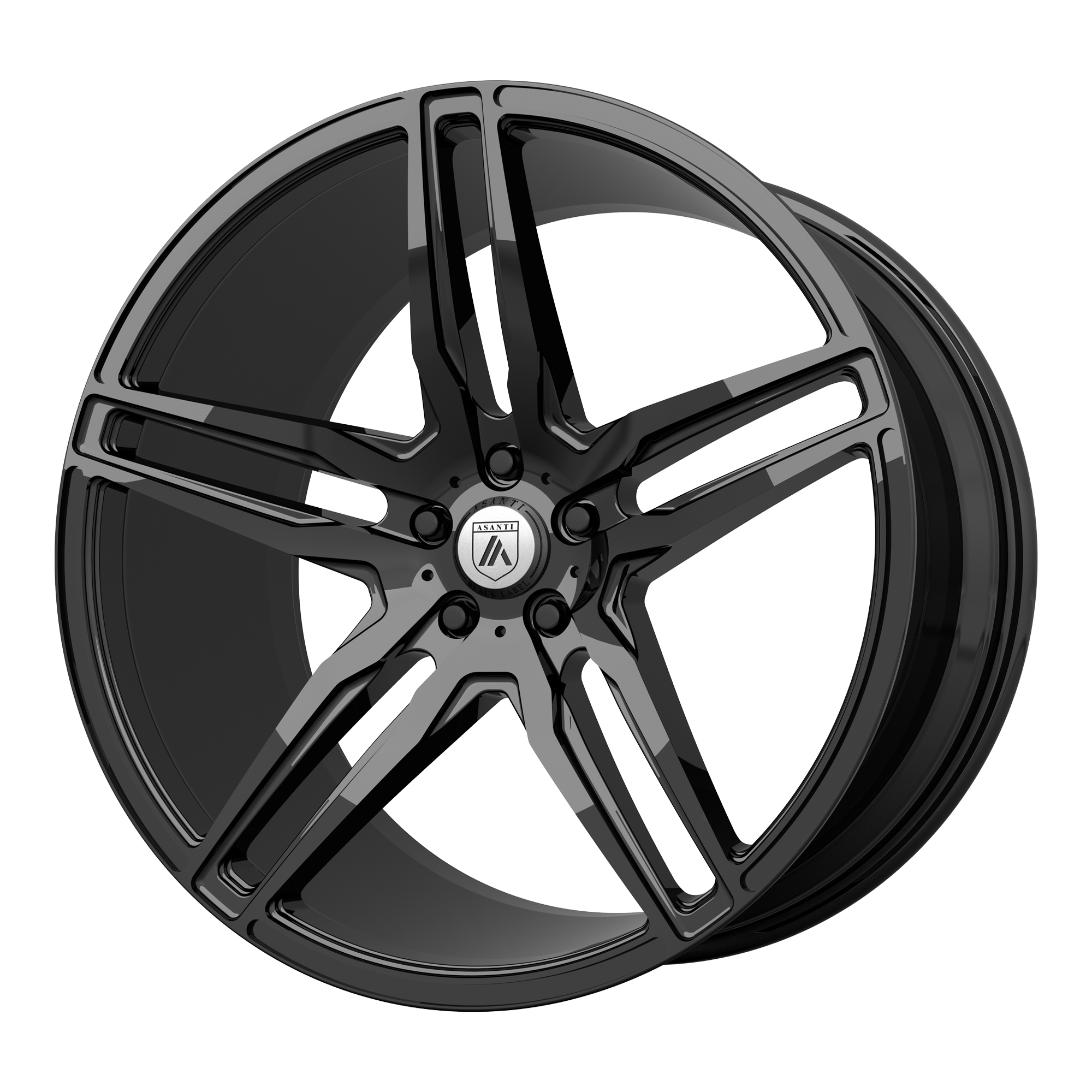 Asanti Black Abl-12 Orion 22X10.5 +25 Gloss Black