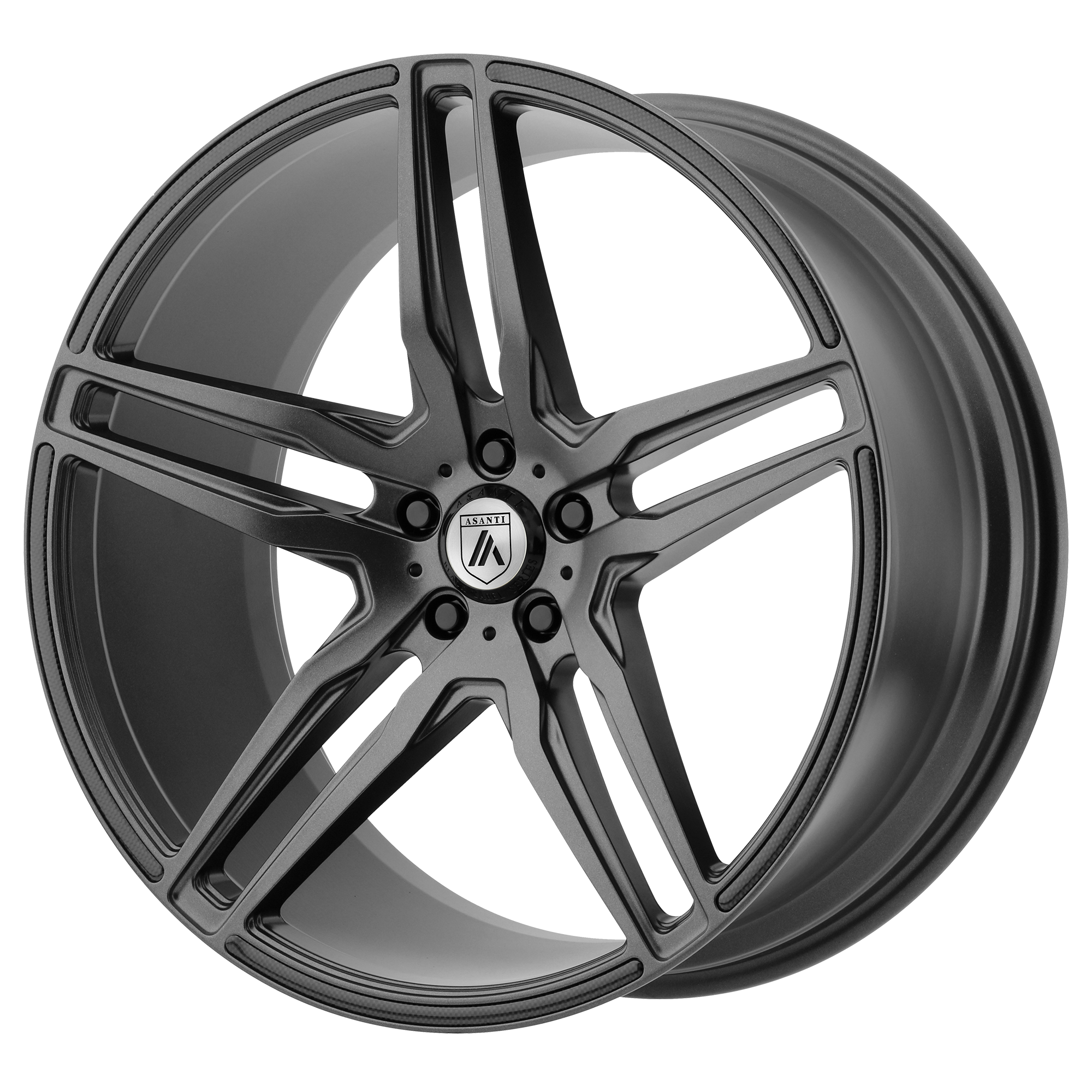 Asanti Black Abl-12 Orion 20X10.5 +38 Matte Graphite