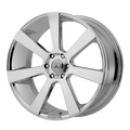 Asanti Black Abl-15 Apollo 22X9 +15 Chrome