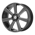 Asanti Black Abl-15 Apollo 24X9 +35 Satin Black Milled
