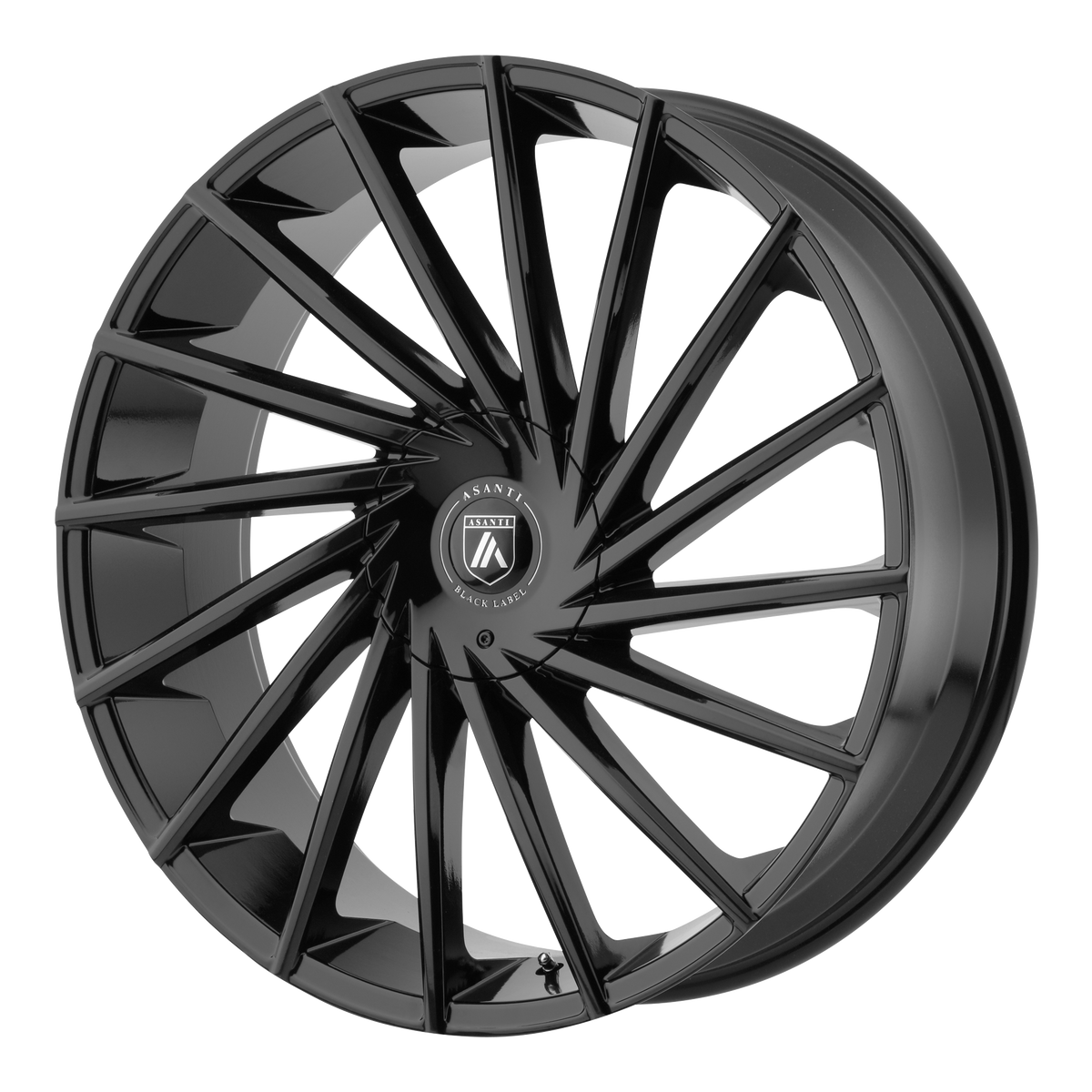 Asanti Black Abl-18 Matar 24X9 +30 Gloss Black