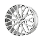 Asanti Black Abl-21 Leo 20X10.5 +27 Brushed Silver