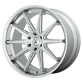 Asanti Black Abl-29 Emperor 22X10 +30 Brushed Silver W/ Chrome Lip