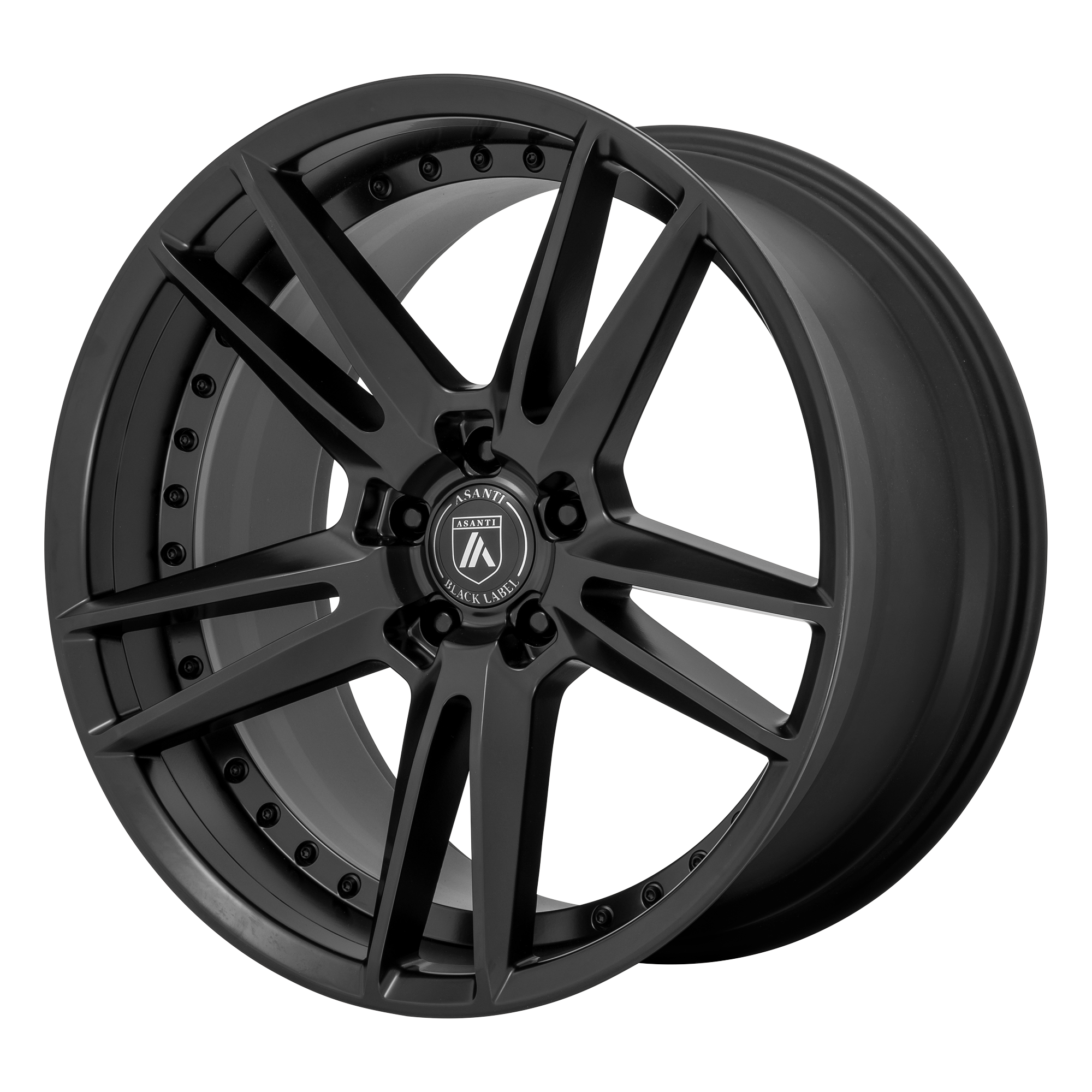Asanti Black Abl-33 Reign 20X10.5 +20 Satin Black