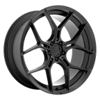 Asanti Black Abl-37 Monarch 20X10.5 +40 Satin Black