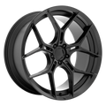 Asanti Black Abl-37 Monarch 20X9 +38 Satin Black