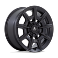 Asanti Black Ab041 Esquire 20X9 +35 Satin Black Gloss Black Face