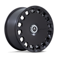 Asanti Black Ab045 Aristocrat 20X10.5 +38 Matte Black