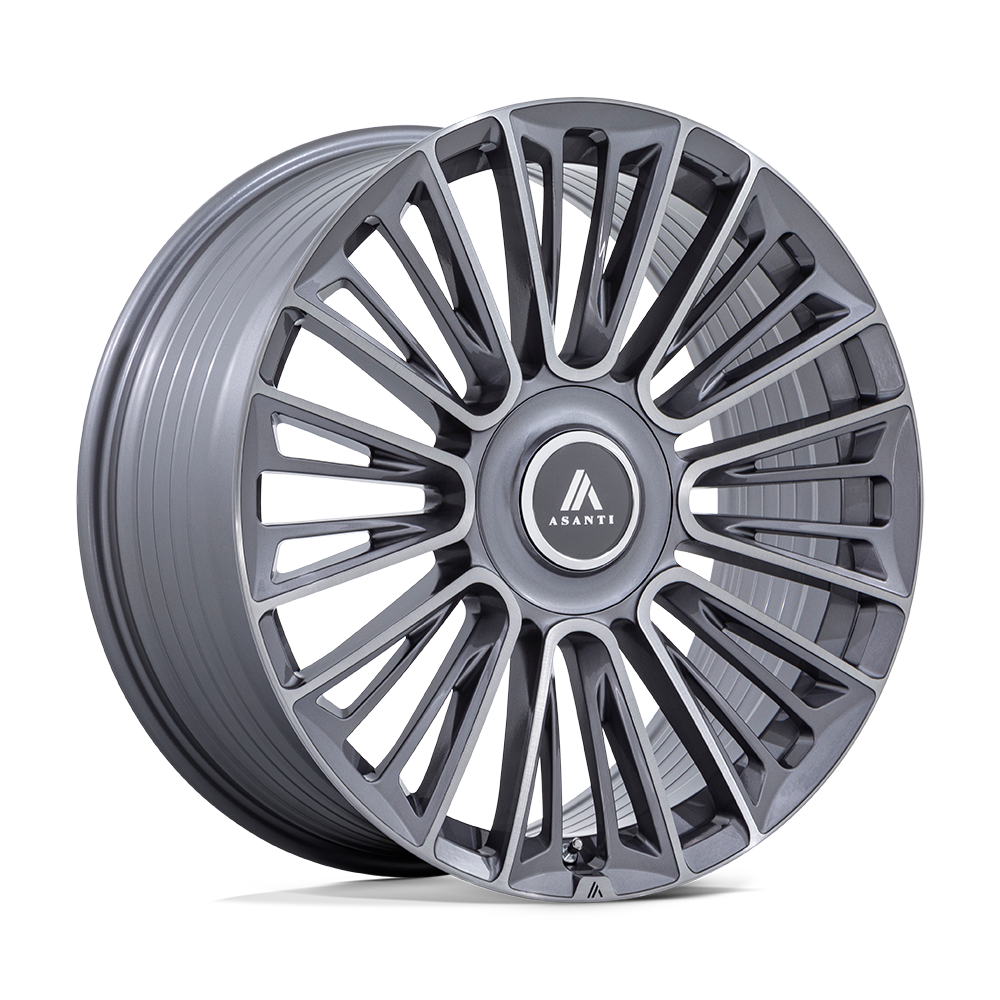 Asanti Black Ab049 Premier 22X9.5 +25 Anthracite Brushed