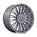 Asanti Black Ab049 Premier 24X10 +20 Anthracite Brushed