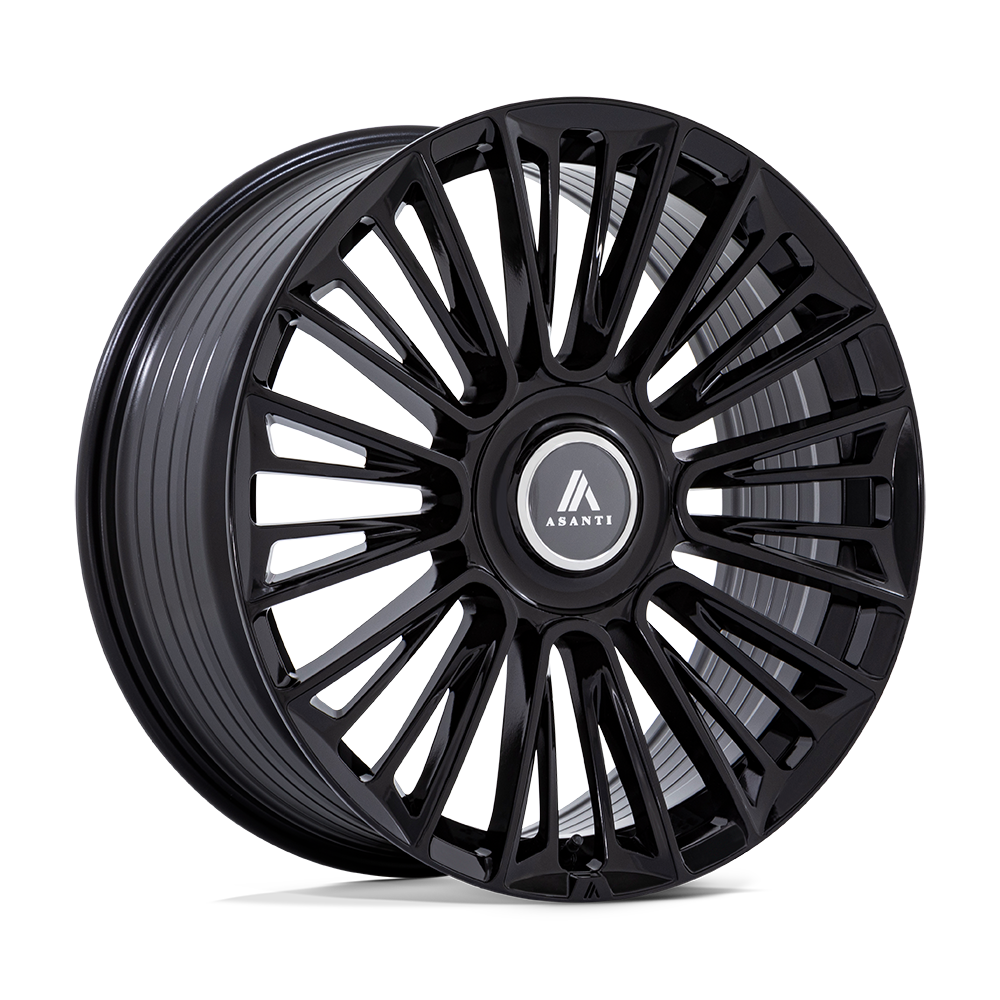 Asanti Black Ab049 Premier 24X10 +30 Gloss Black