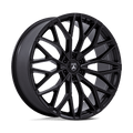 Asanti Black Ab050 Mogul 6 24X10 +30 Matte Black