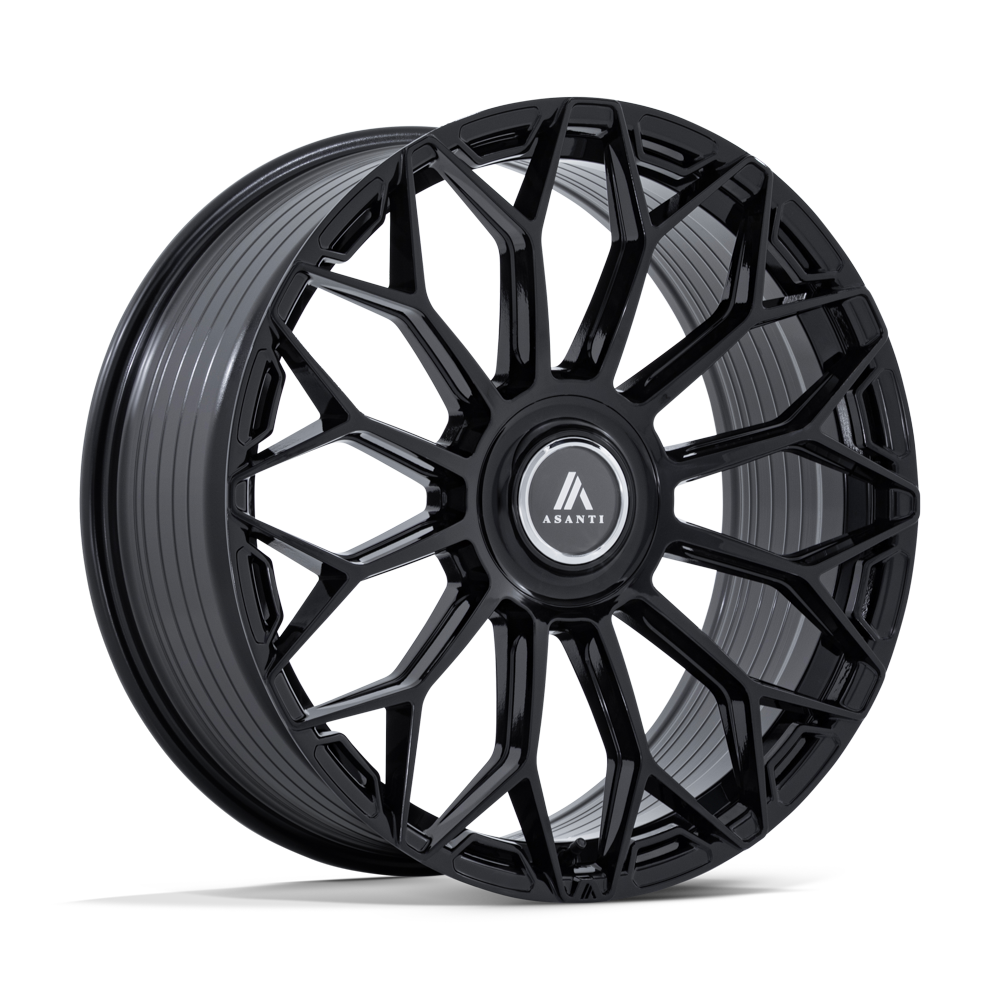 Asanti Black Ab051 Envoy 20X9 +20 Gloss Black