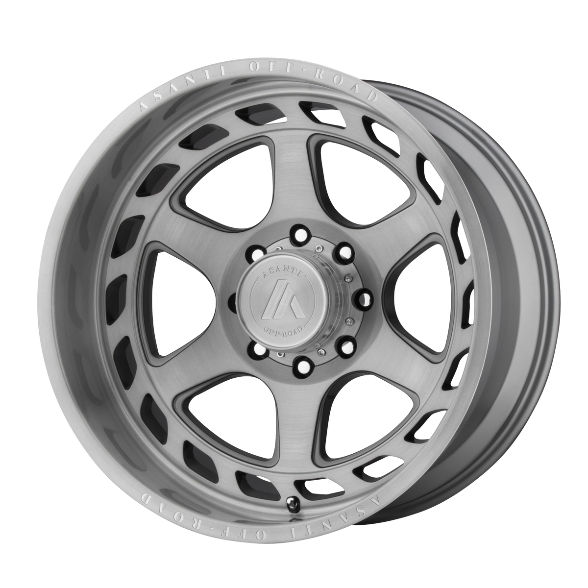Asanti Off Road Ab816 Anvil 20X10 -18 Titanium-Brushed