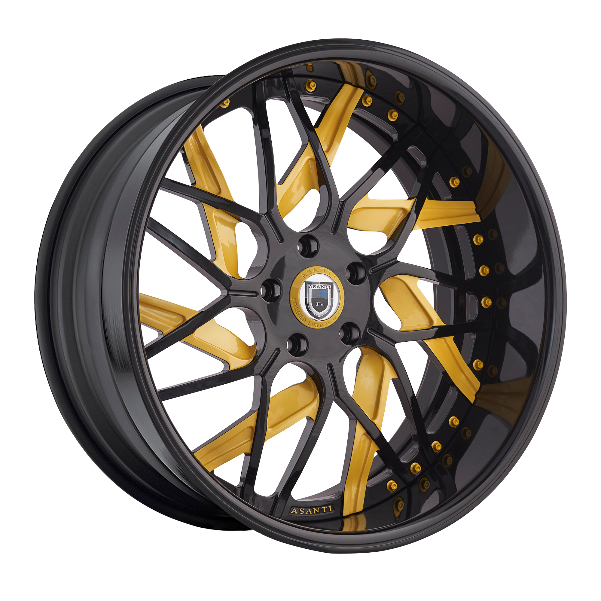 Asanti Forged Af832 26X9 +6 Gold