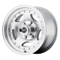 American Racing Ar23 16X8 +0 Machined W/ Clear Coat
