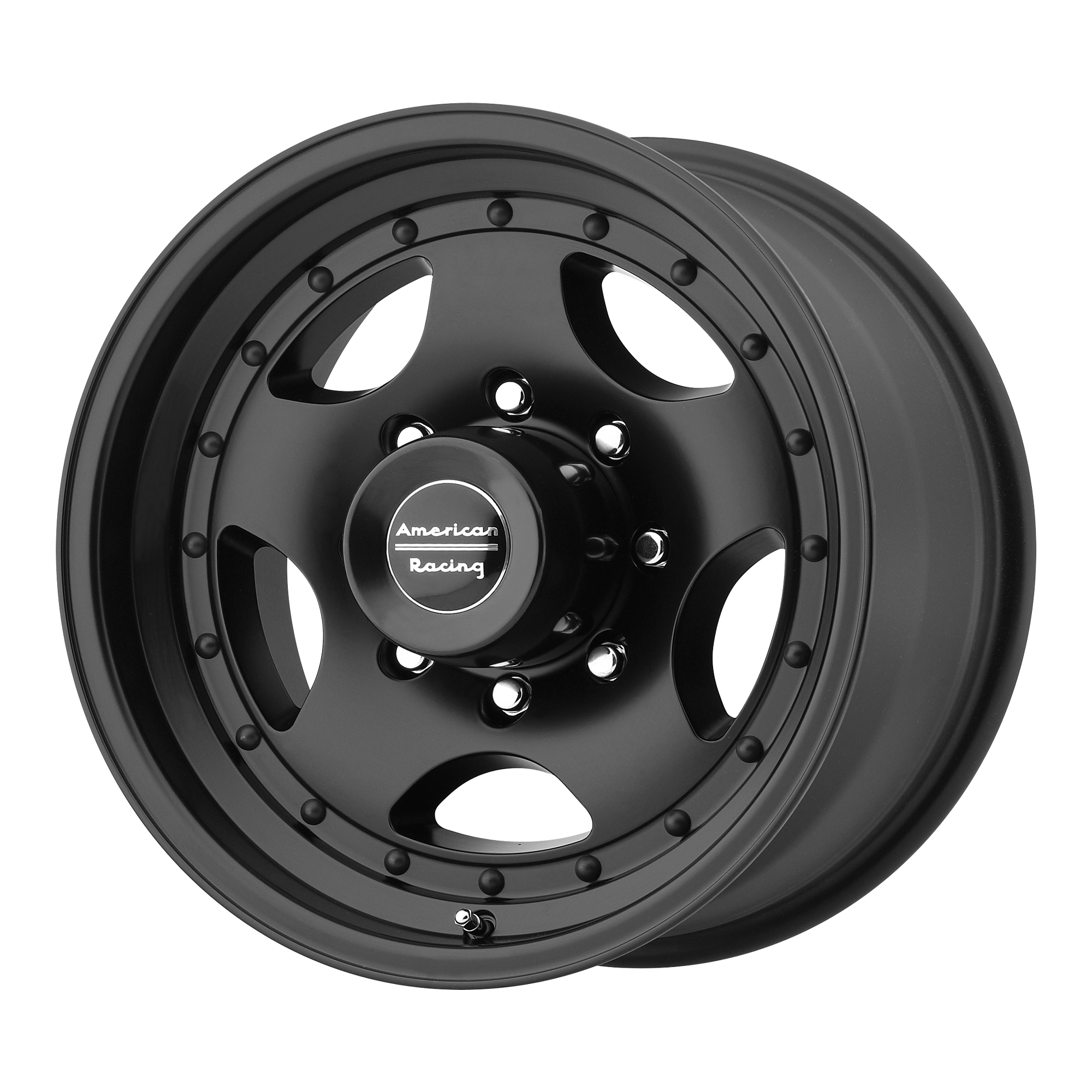 American Racing Ar23 15X8 -19 Satin Black W/ Clear Coat