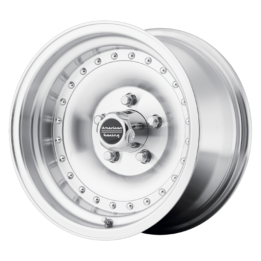 American Racing Ar61 Outlaw I 15X7 -6 Machined W/ Clear Coat