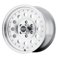 American Racing Ar62 Outlaw Ii 17X8 +0 Machined W/ Clear Coat