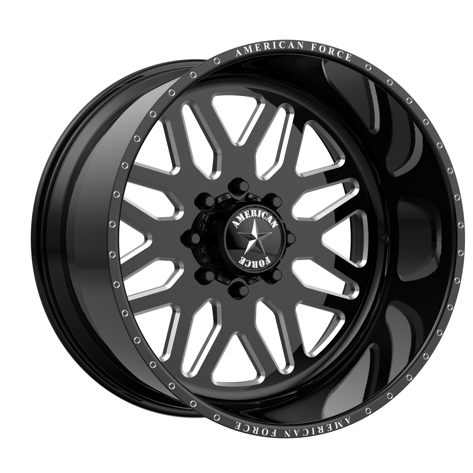 American Force Afw Trax Ss 20X9 +0 Black