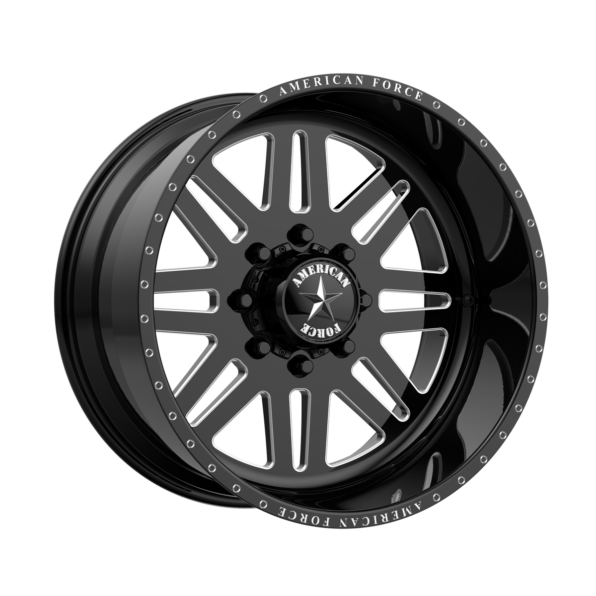 American Force Afw Liberty 24X8.25 + Gloss Black