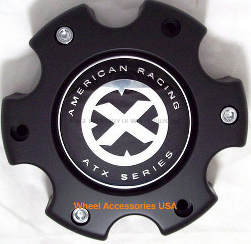 Atx Cap Style 1A Matte Black 6 Lug