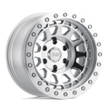Black Rhino Hard Alloys Primm Beadlock 17X8.5 -30 Silver W/ Mirror Face Mach Rg