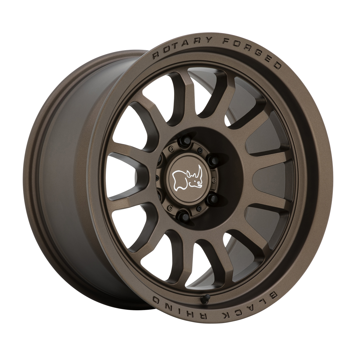 Black Rhino Hard Alloys Rapid 17X9 +12 Matte Bronze